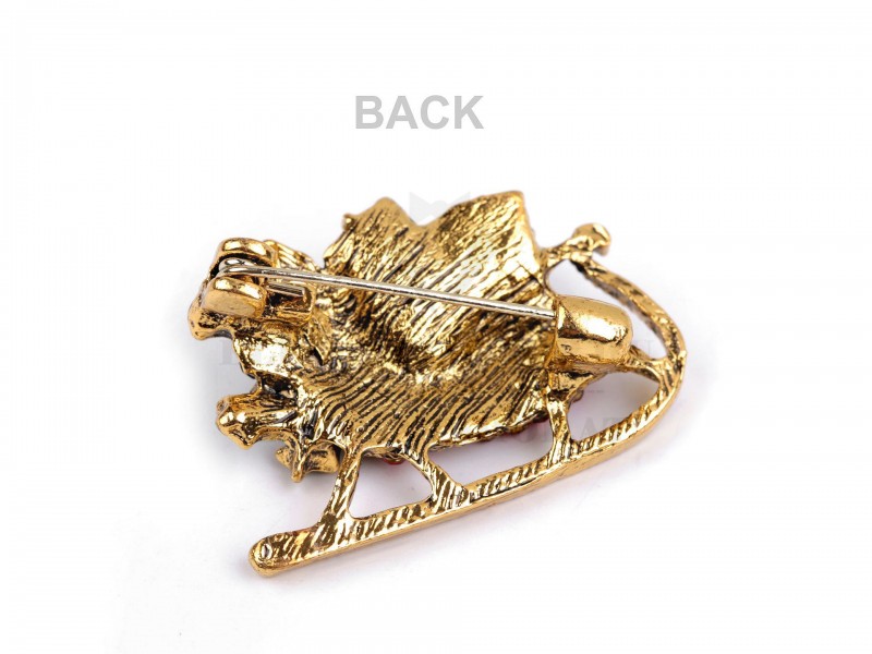                      Bross tű kitűző kövekkel Kitűzők, Brossok