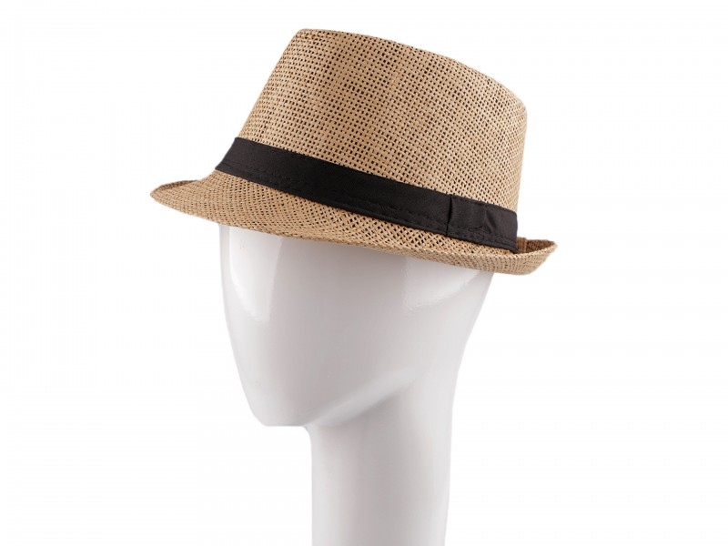 Unisex nyári szalmakalap - Barna Női sapka,kesztyű,sál Unisex nyári szalmakalap - Barna Női sapka,kesztyű,sál