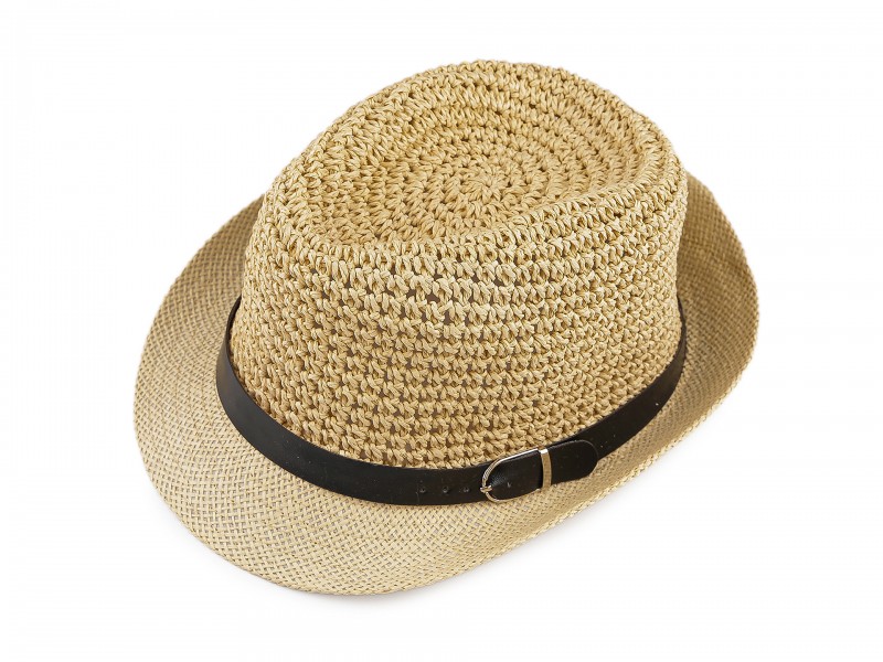 Unisex nyári szalmakalap - Drapp Női sapka,kesztyű,sál Unisex nyári szalmakalap - Drapp Női sapka,kesztyű,sál
