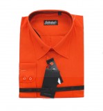 Goldenland extra hosszúujjú ing - Terracotta Extra méret