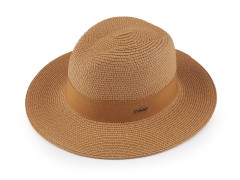 Nyári szalmakalap unisex - Barna 