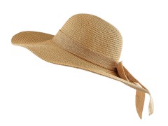    Női szalma kalap - Barna Női sapka,kesztyű,sál